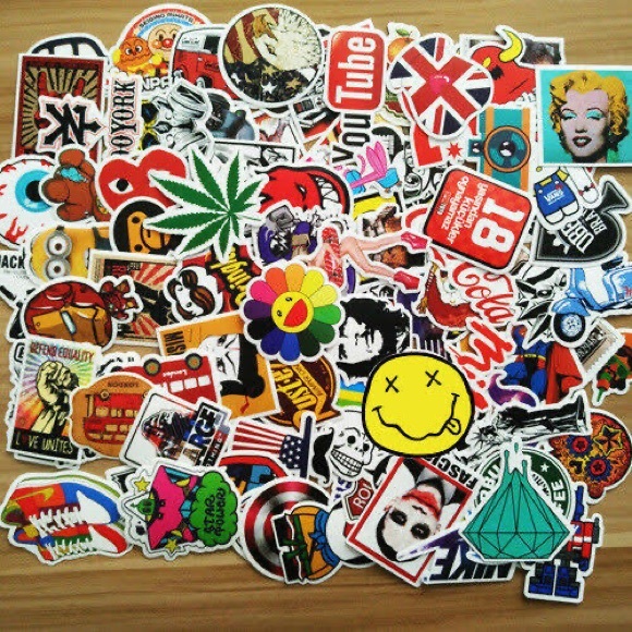 25 miscellaneous stickers WATERPROOF - Picture 8 of 9